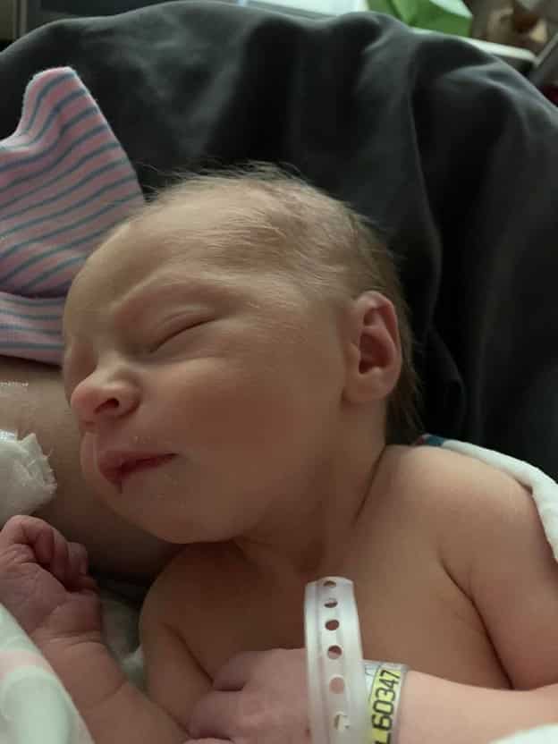 Newborn baby