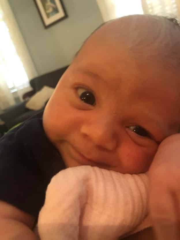 smiling baby