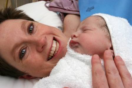 newbornandsmilingmom compressed